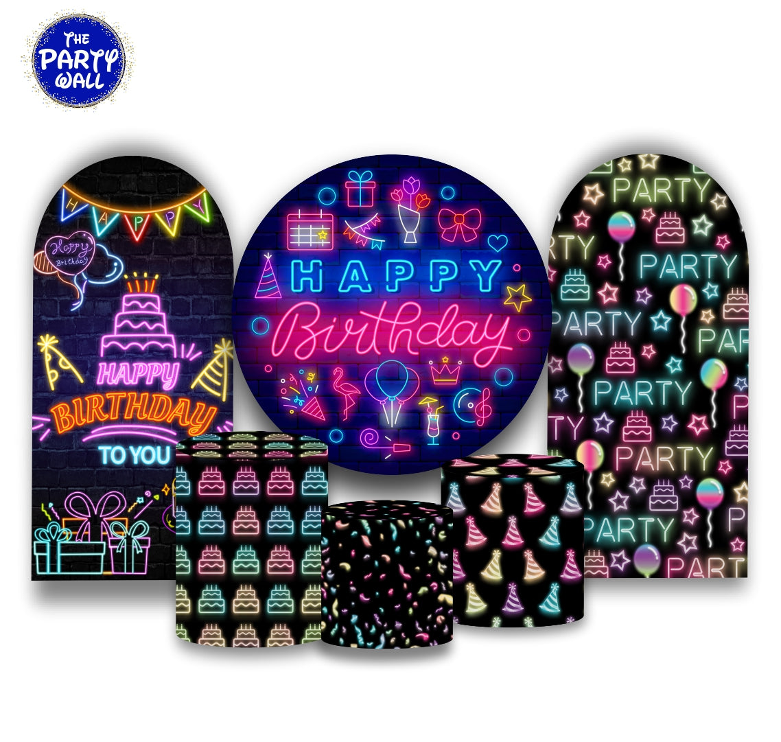 Neon - Fundas para set + 2 complementos