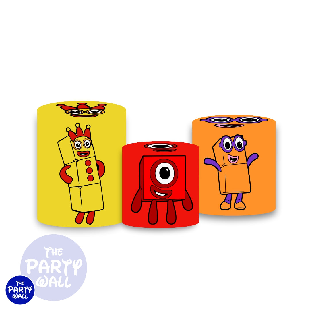Number Blocks - Fundas para cilindros