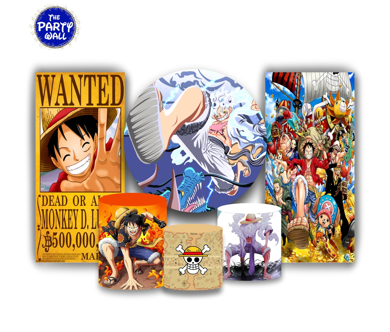 One Piece - Fundas para set + 2 complementos