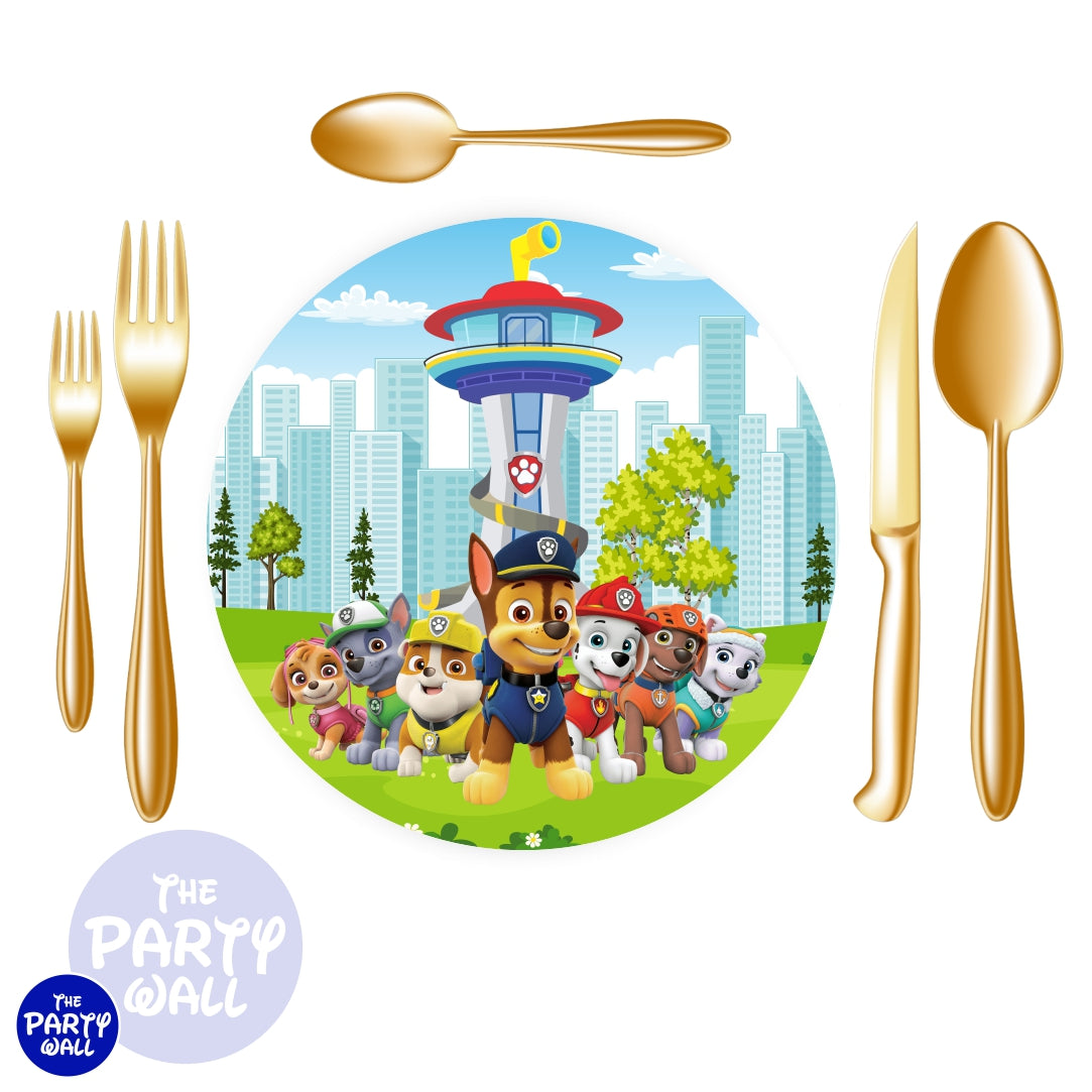 Paw Patrol - Funda cubre platos