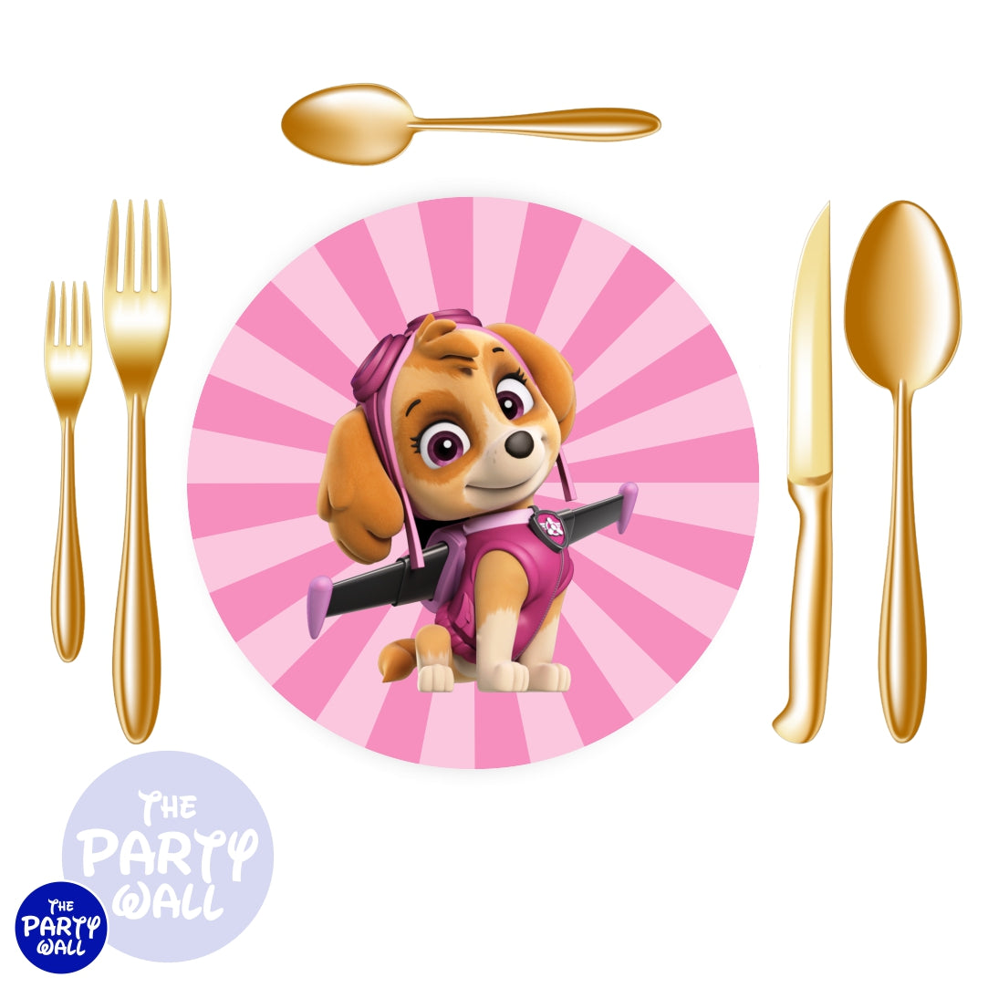 Paw Patrol - Funda cubre platos