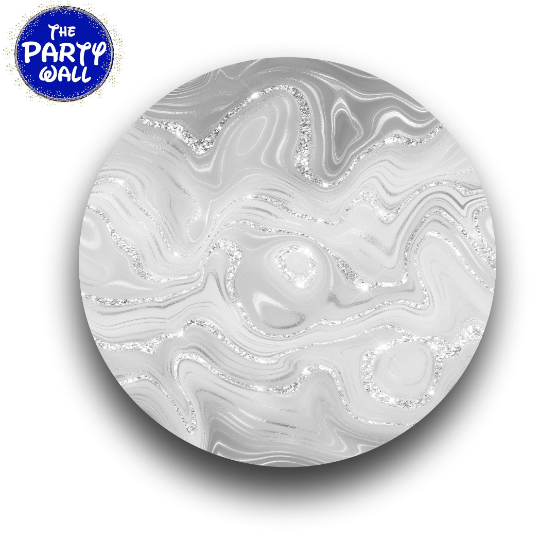 Plata - Funda para mampara circular