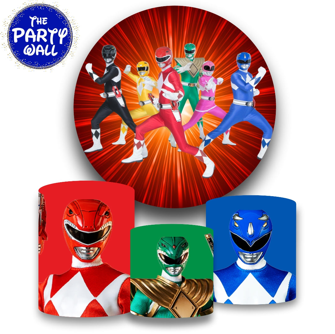 Power Rangers - Fundas para set sencillo
