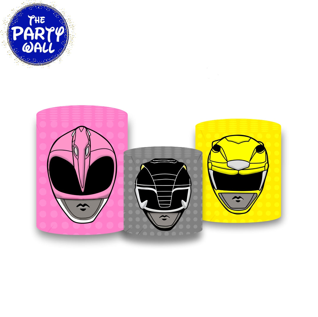 Power Rangers - Fundas para cilindros