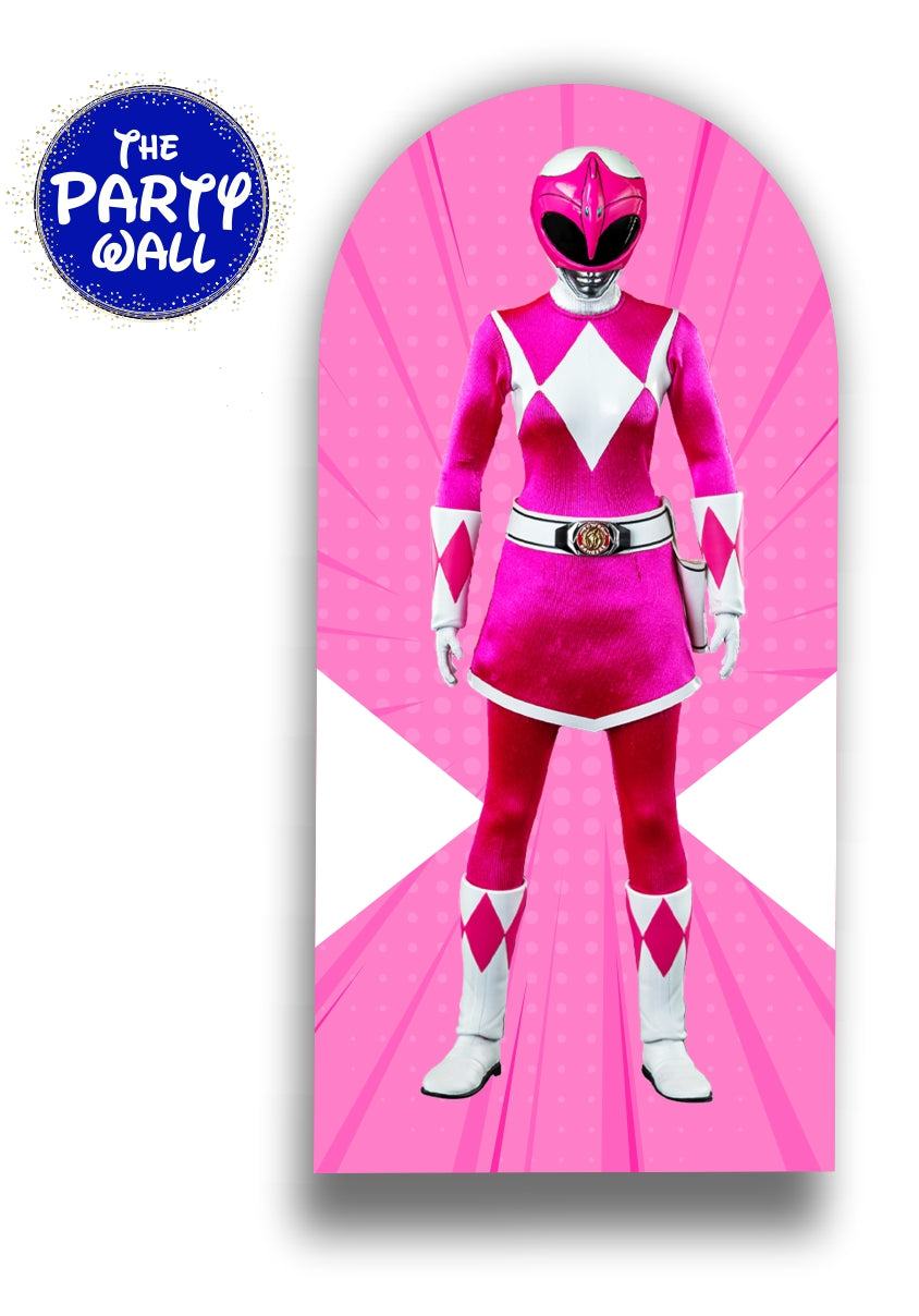 Power Rangers - Funda para mampara de punta redonda