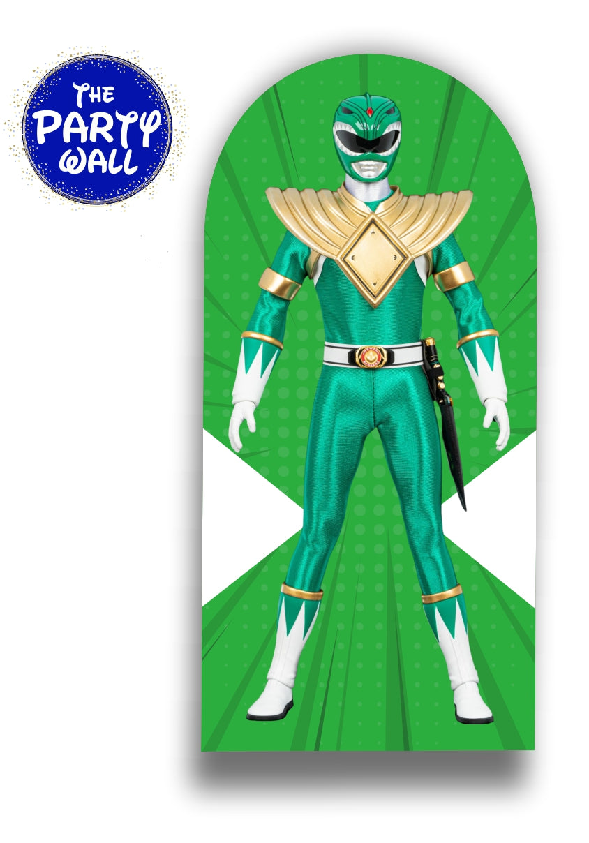 Power Rangers - Funda para mampara de punta redonda