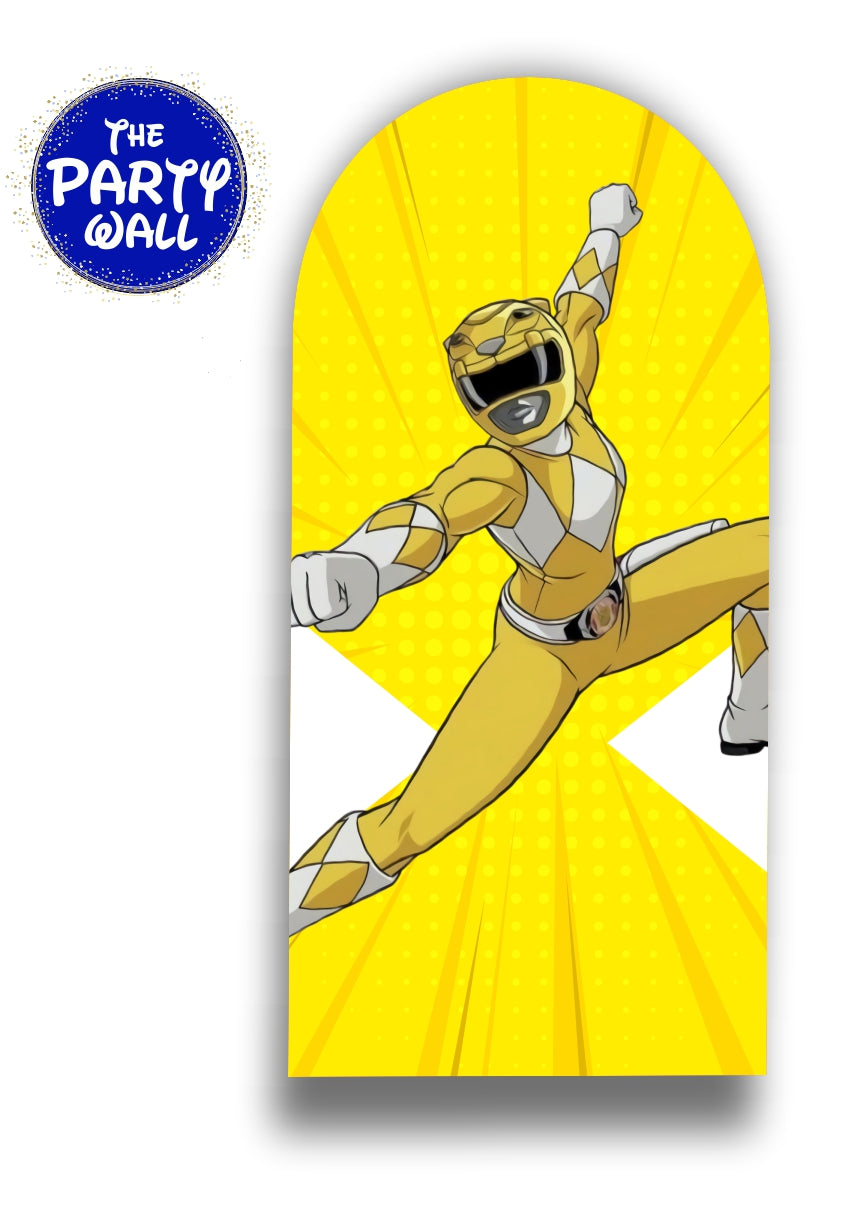 Power Rangers - Funda para mampara de punta redonda