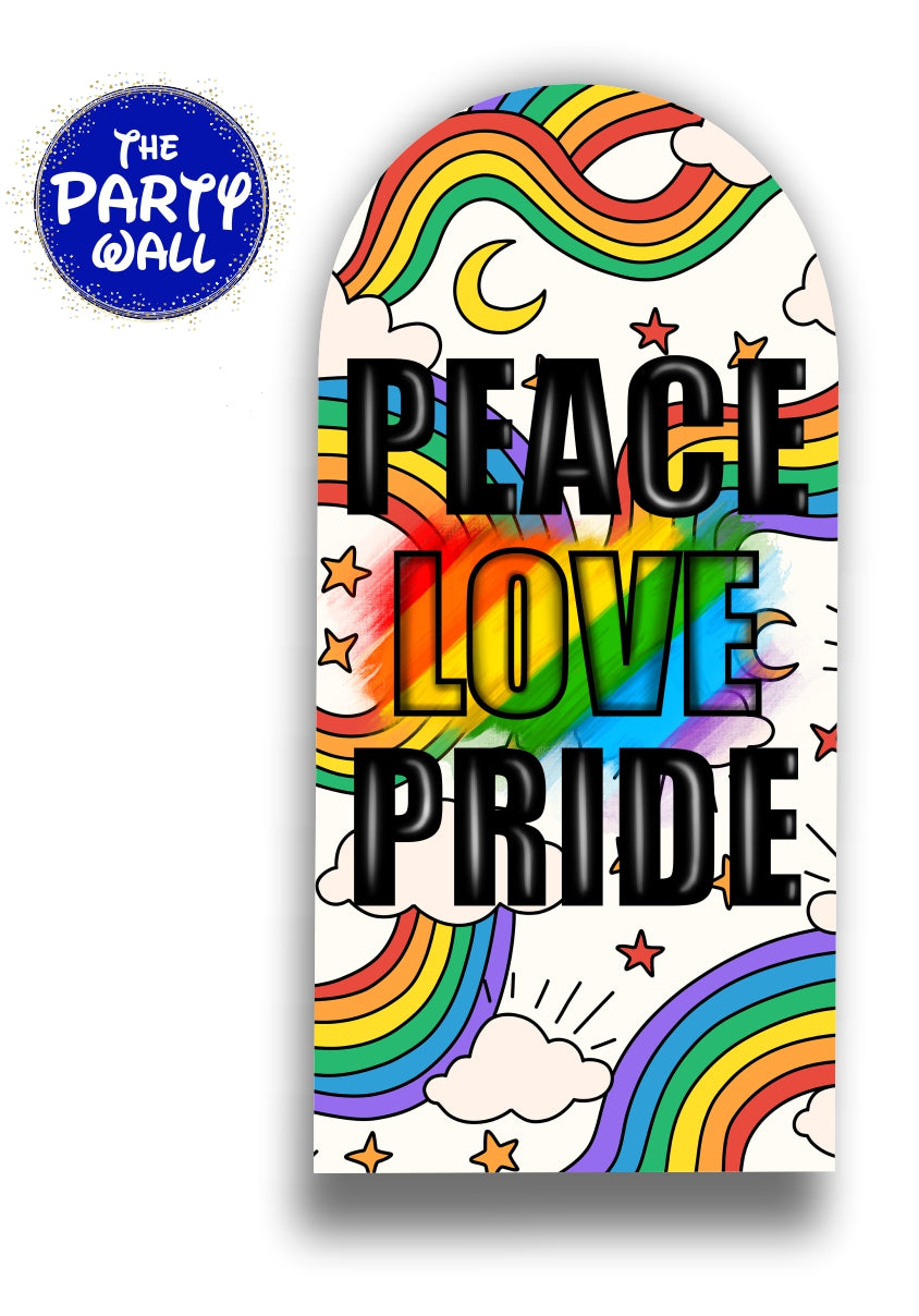 Pride - Funda para mampara de punta redonda