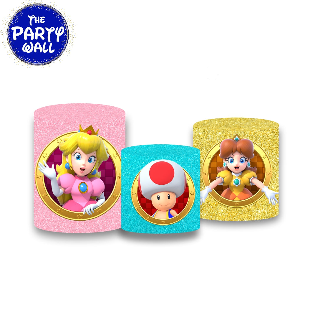 Princesa Peach - Fundas para cilindros