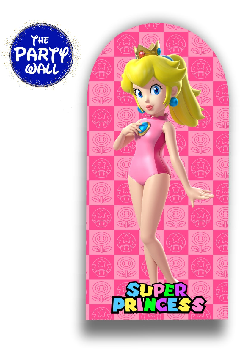 Princesa Peach - Funda para mampara de punta redonda