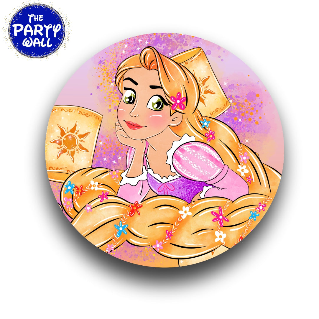 Enredados - Funda para mampara circular