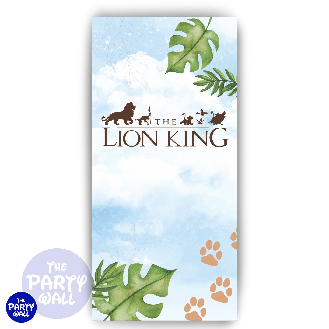 El Rey León - Funda para mampara de punta redonda