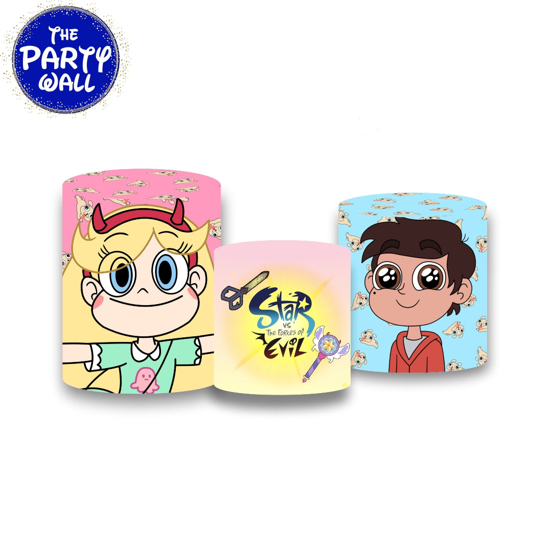 Star Vs. Las Fuerzas Del Mal - Fundas para cilindros