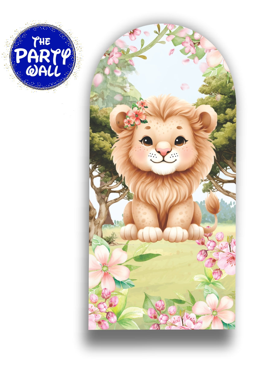 Safari Cute - Funda para mampara de punta redonda