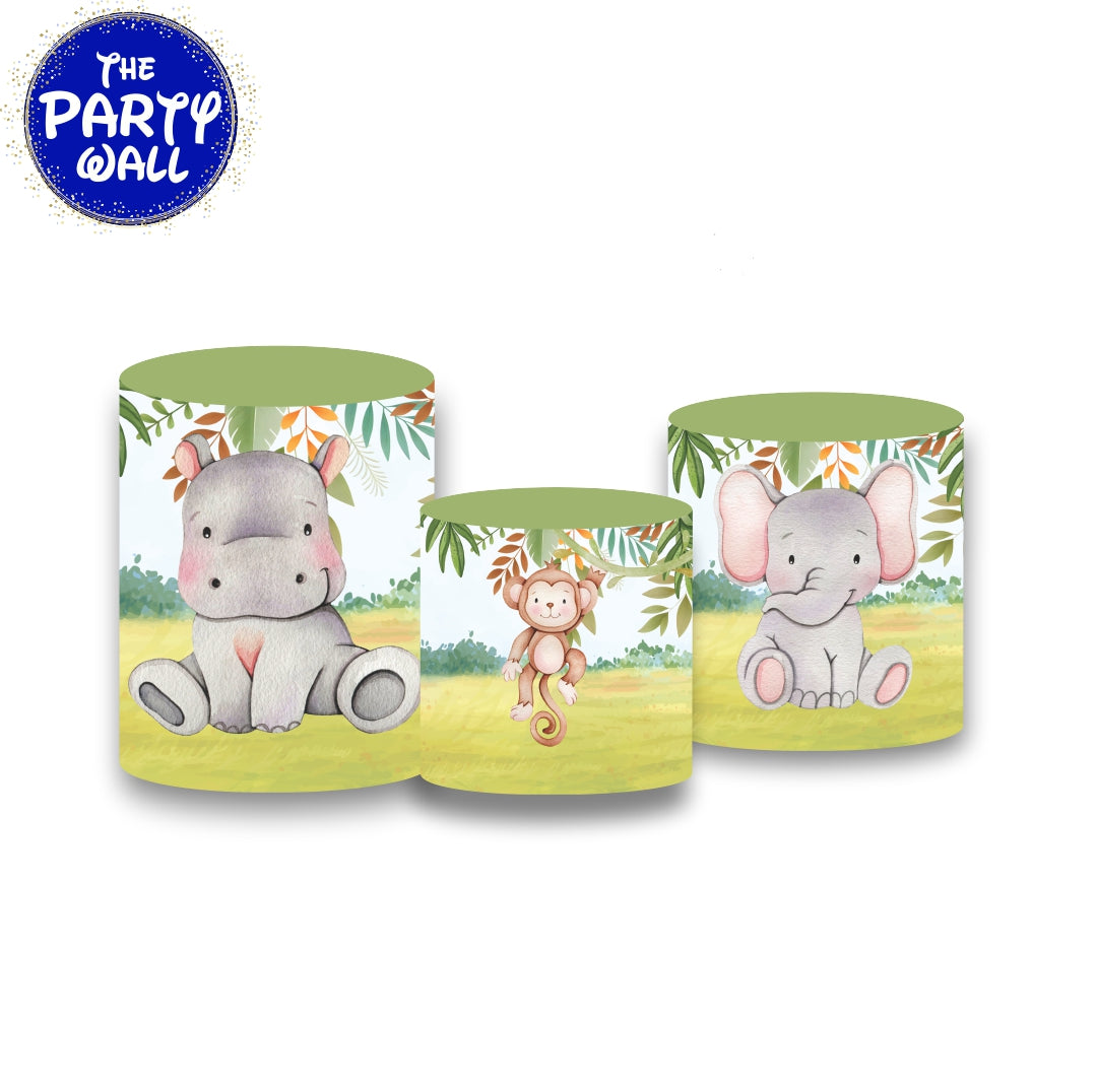 Safari Cute - Fundas para cilindros