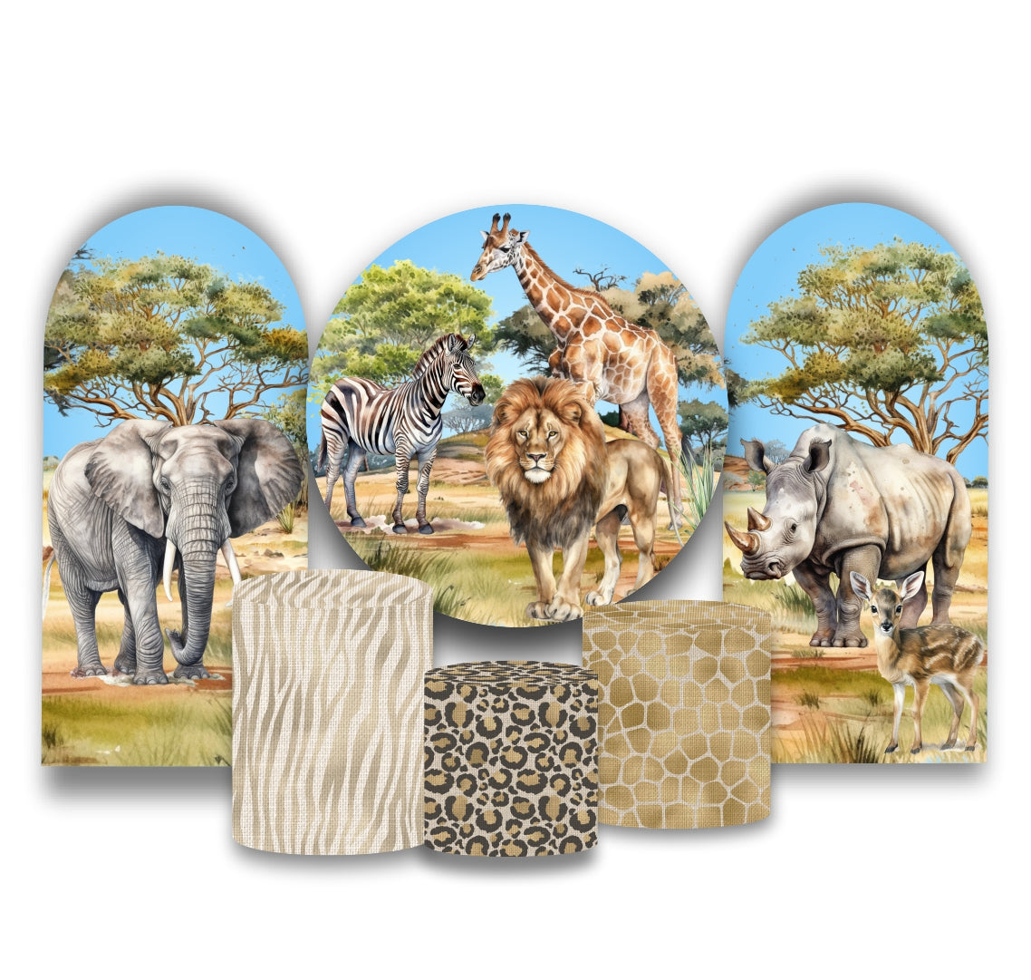 Safari - Fundas para set + 2 complementos