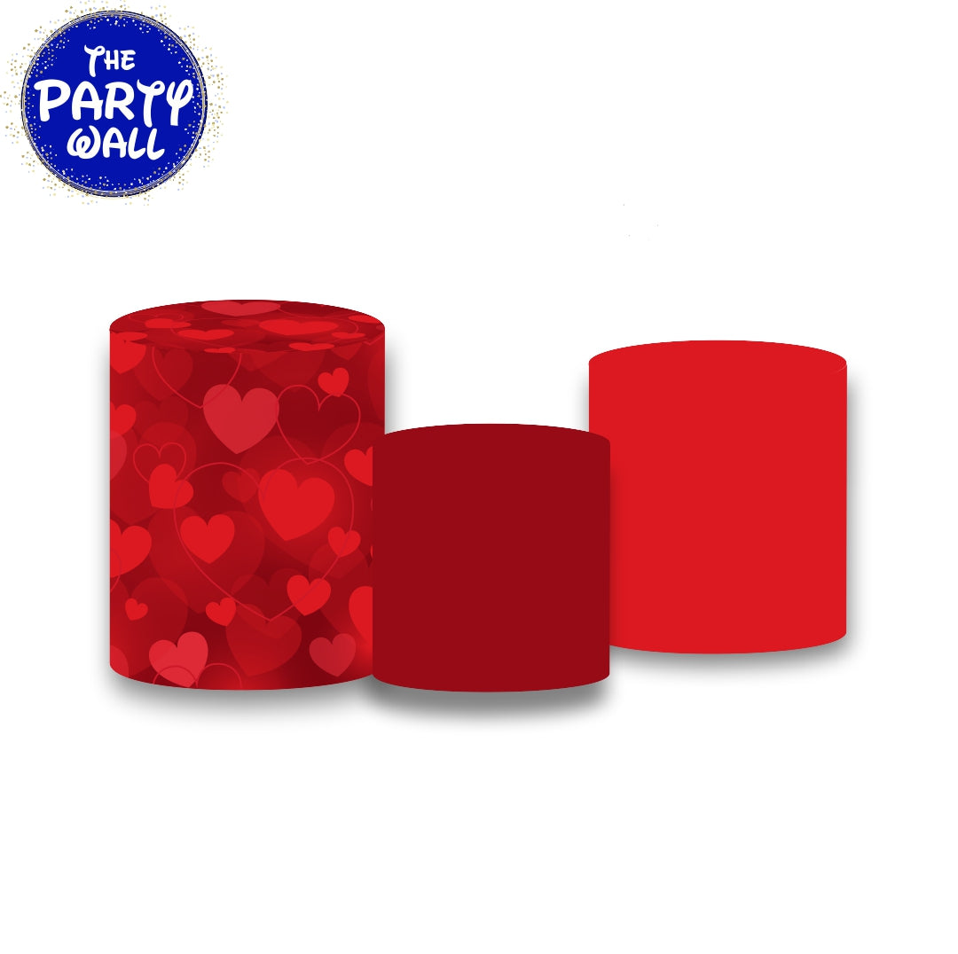 San Valentín - Fundas para cilindros