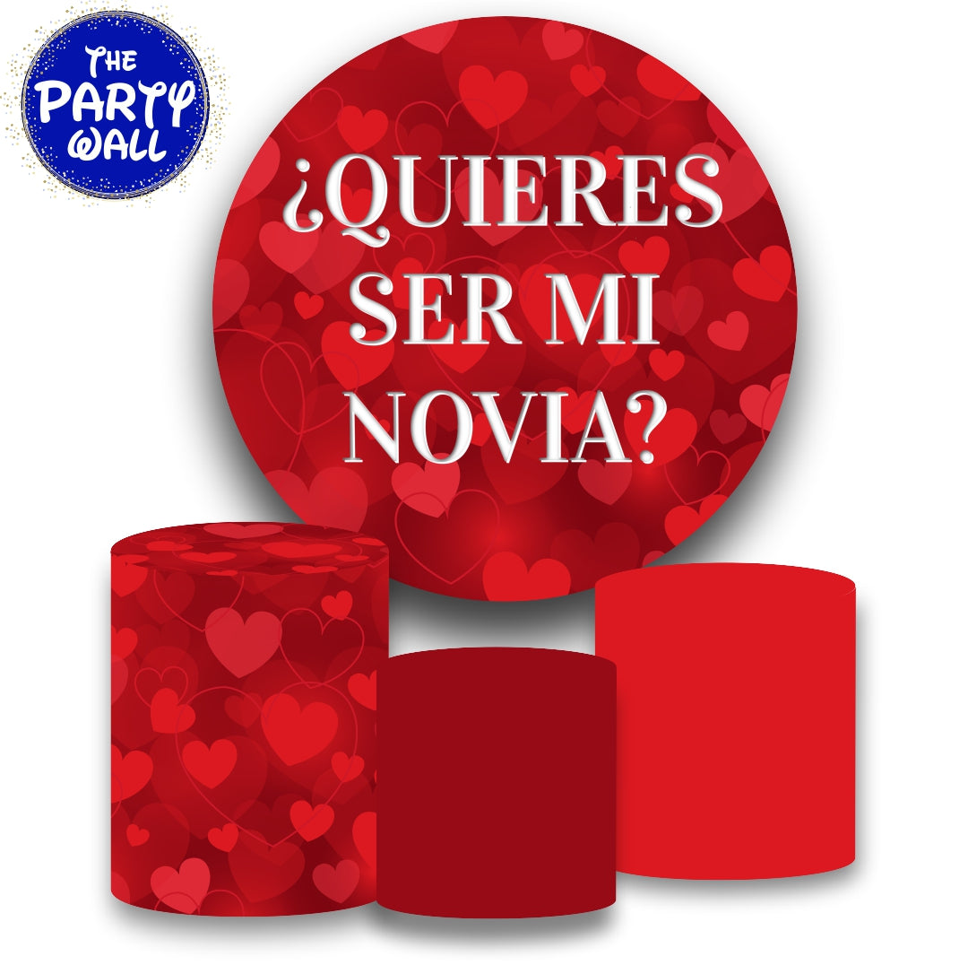 San Valentín - Fundas para set sencillo