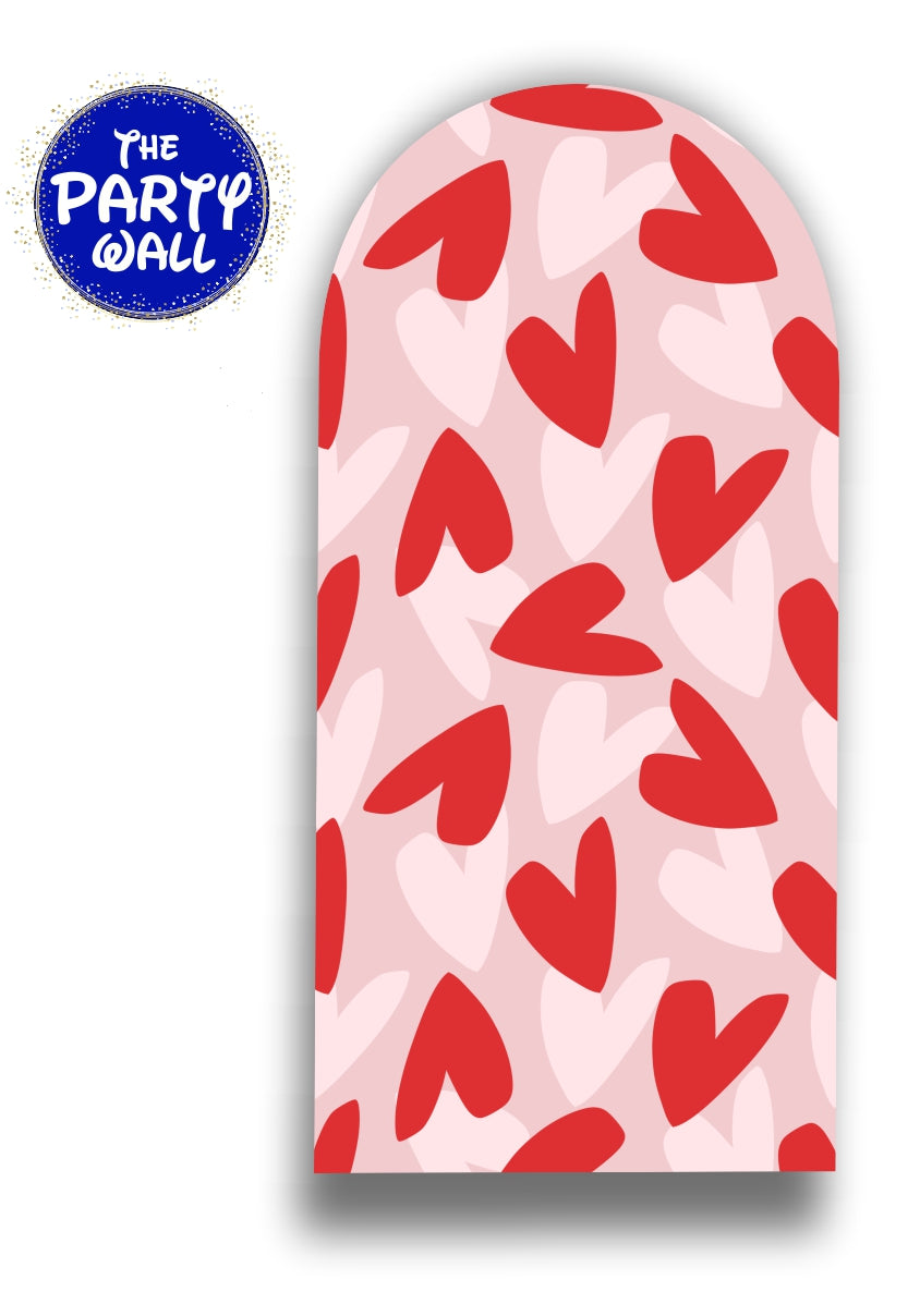 San Valentín - Funda para mampara de punta redonda