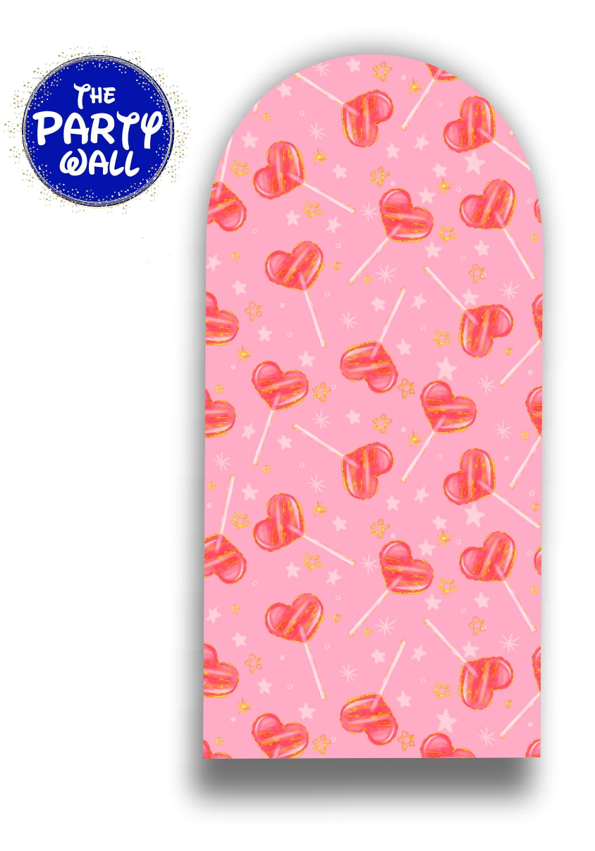 San Valentín - Funda para mampara de punta redonda