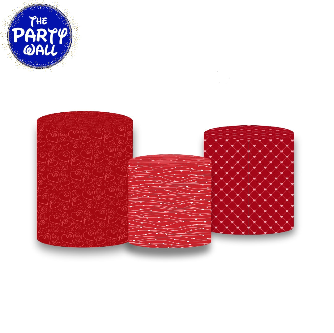 San Valentín - Fundas para cilindros