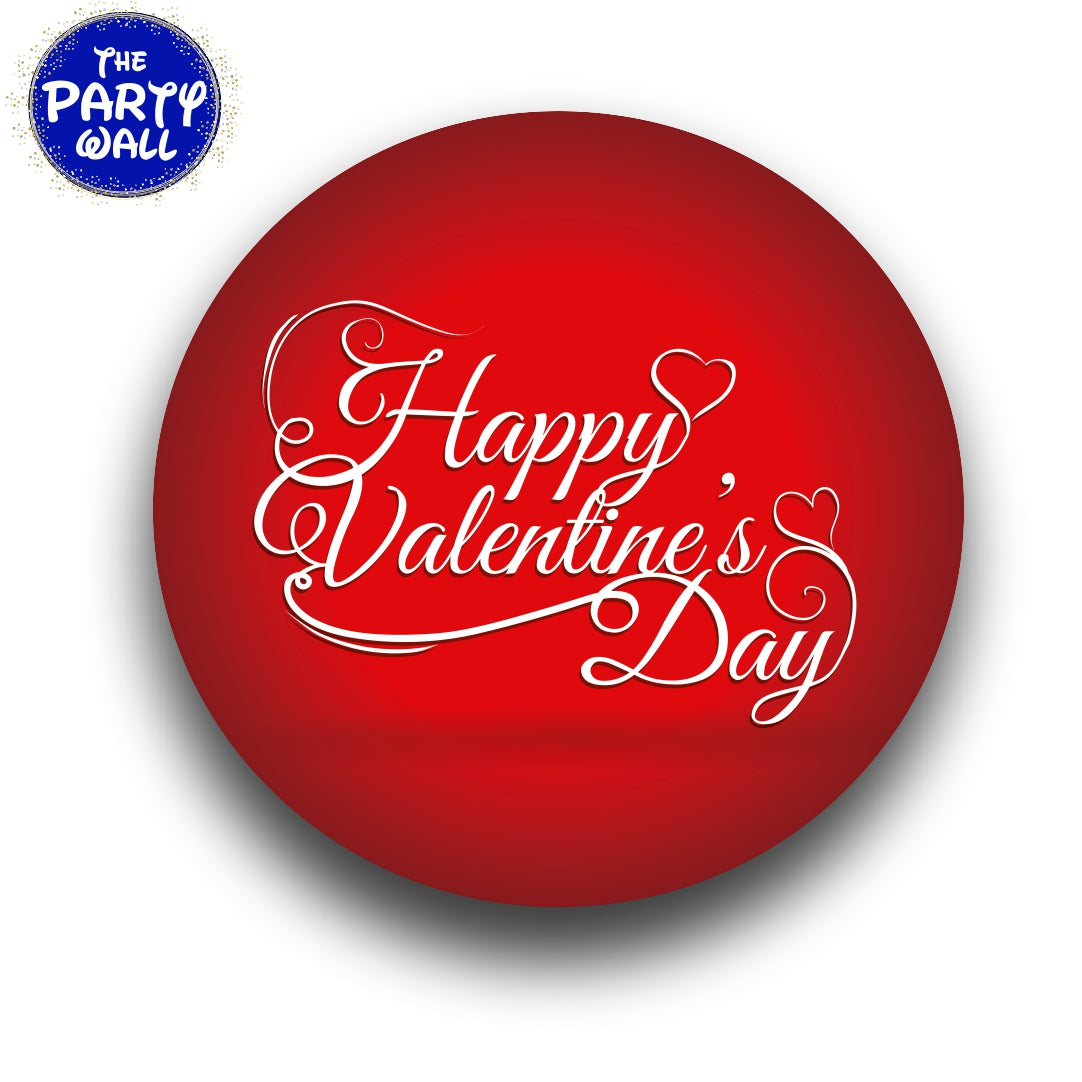 San Valentin - Funda para mampara circular