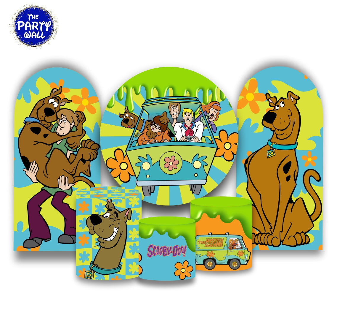 Scooby Doo - Fundas para set + 2 complementos