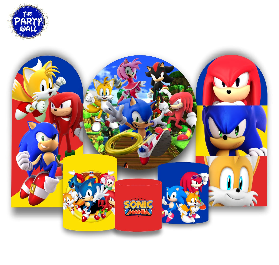 Sonic - Fundas para set + 2 complementos