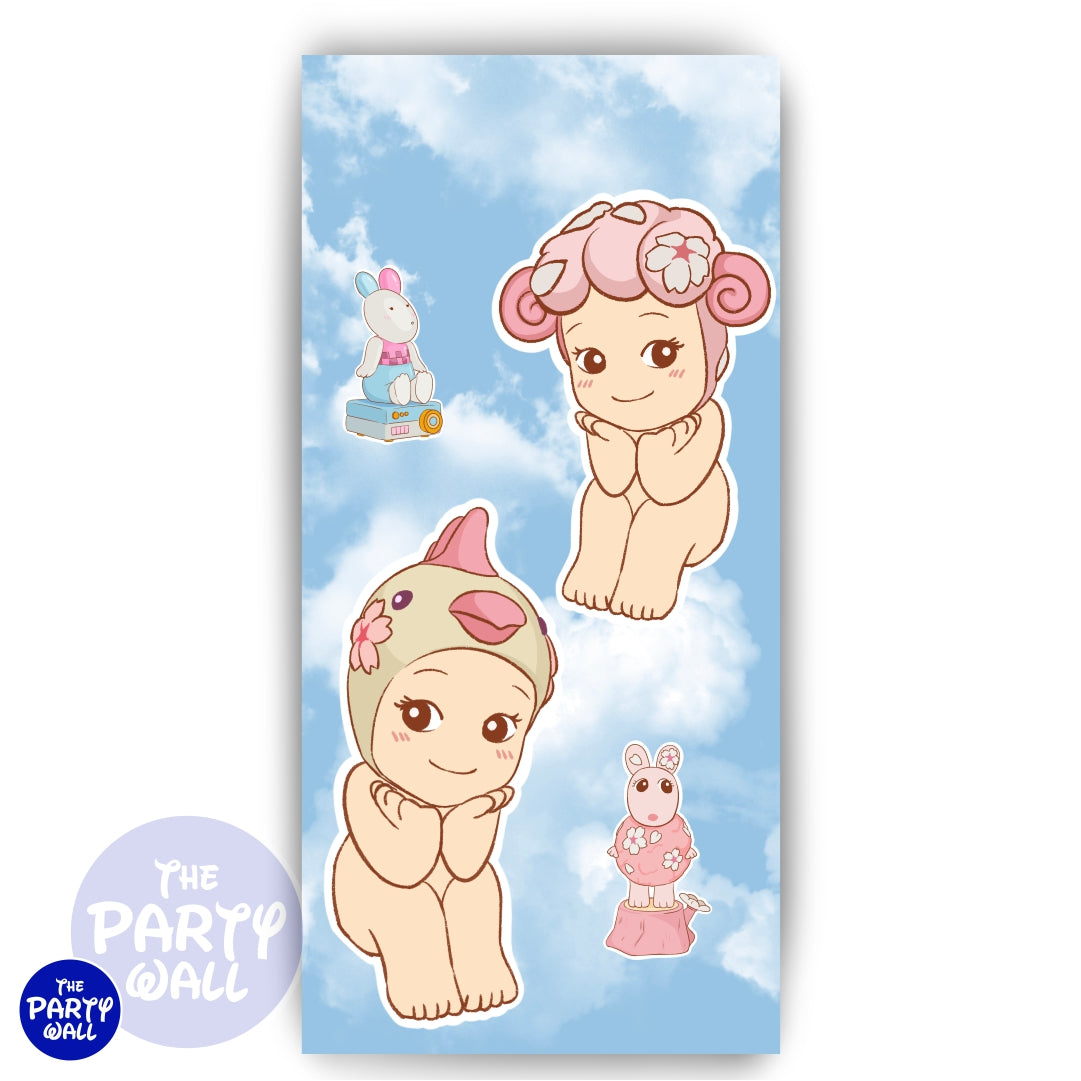 Sonny Angels - Funda para mampara de punta redonda