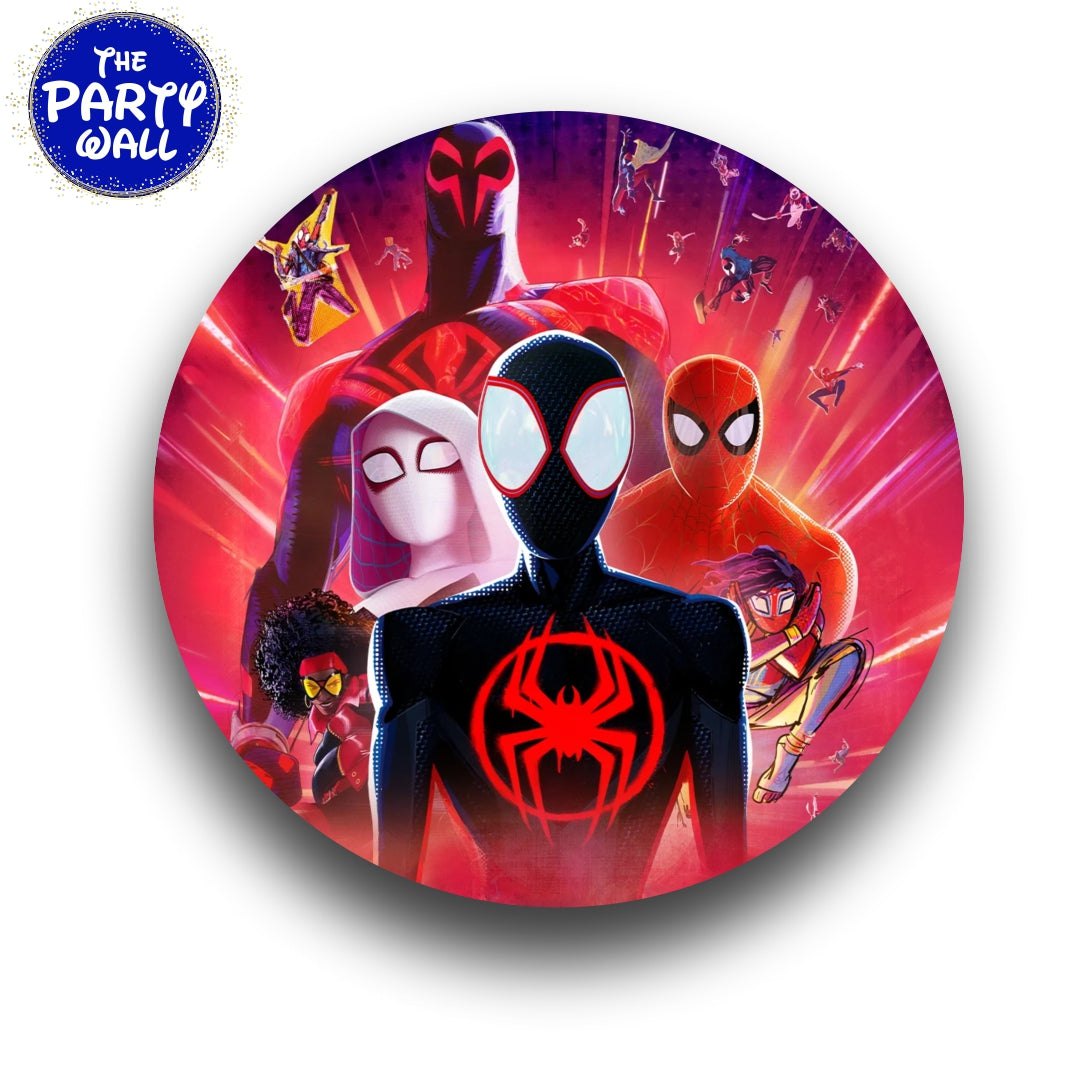 Spiderman - Funda para mampara circular
