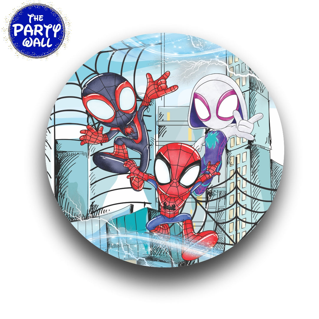 Spidey - Funda para mampara circular