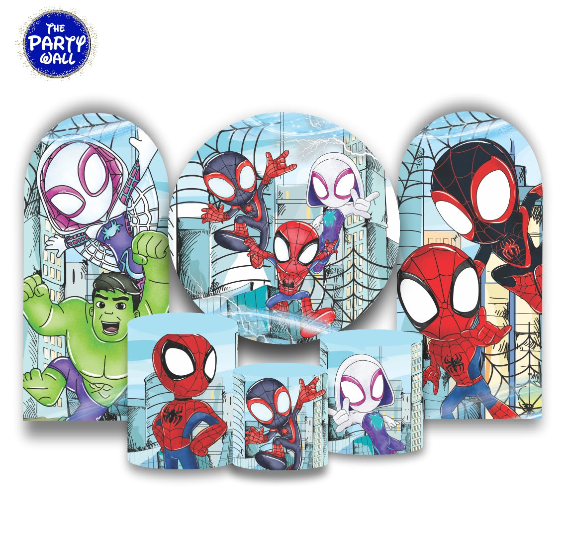 Spidey - Fundas para set + 2 complementos