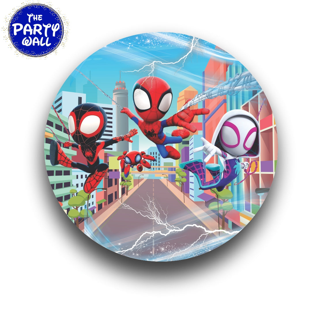 Spidey - Funda para mampara circular