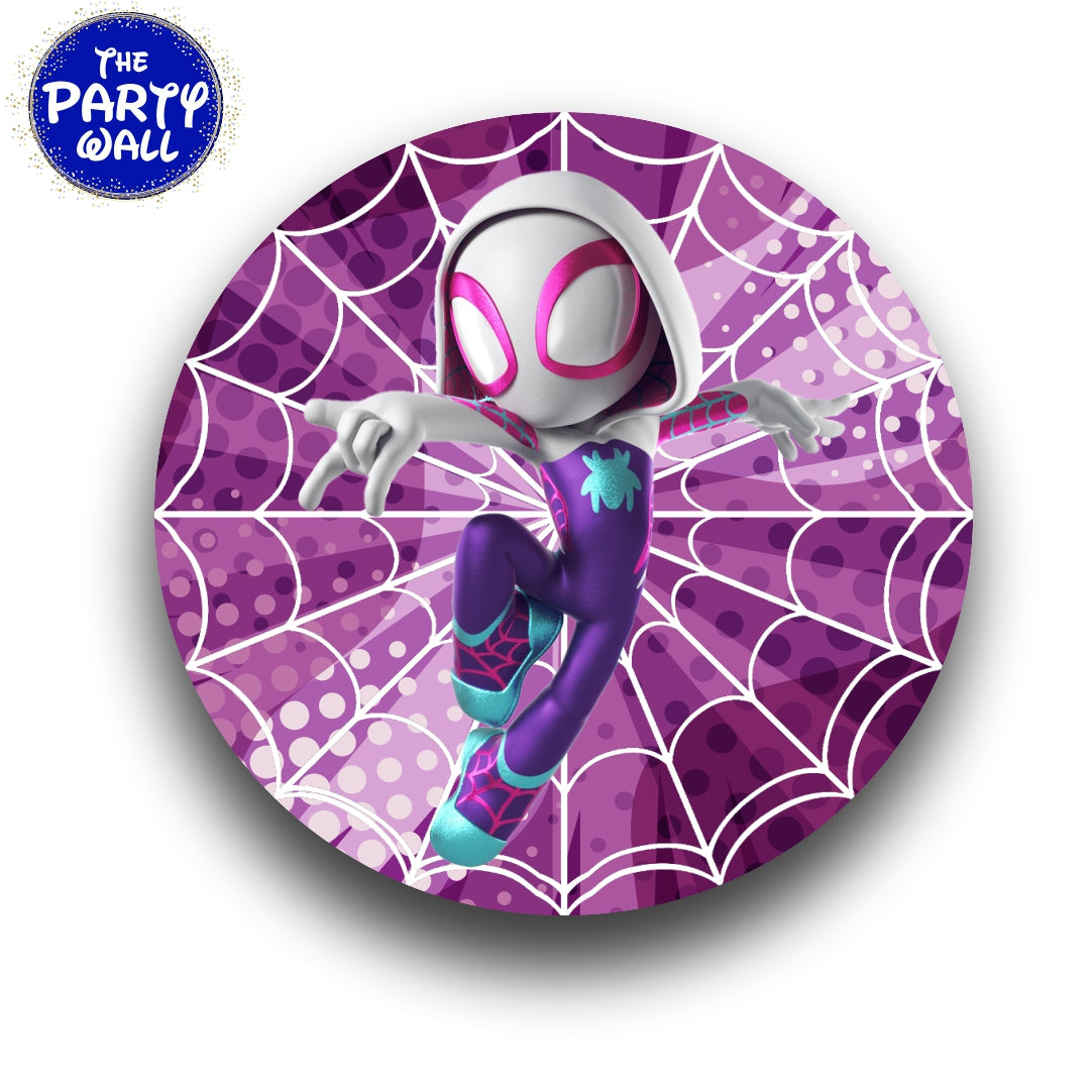 Spidey - Funda para mampara circular