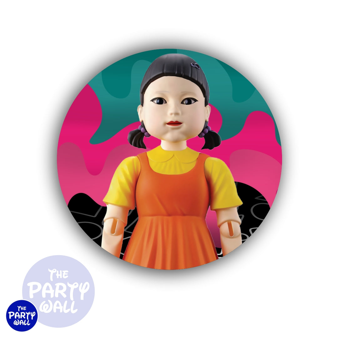 Squid Games - Funda para mampara circular