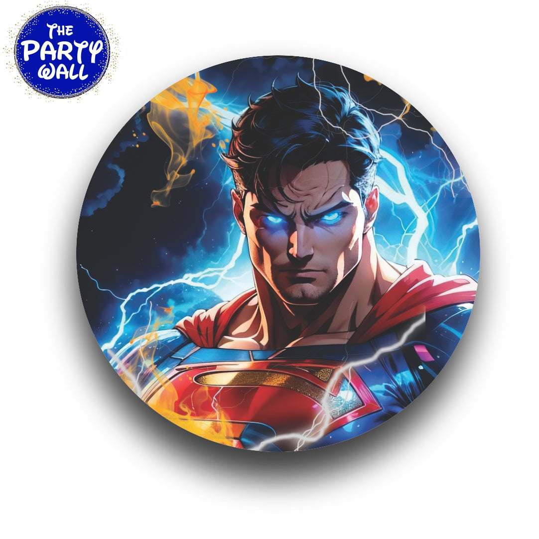 Superman - Funda para mampara circular