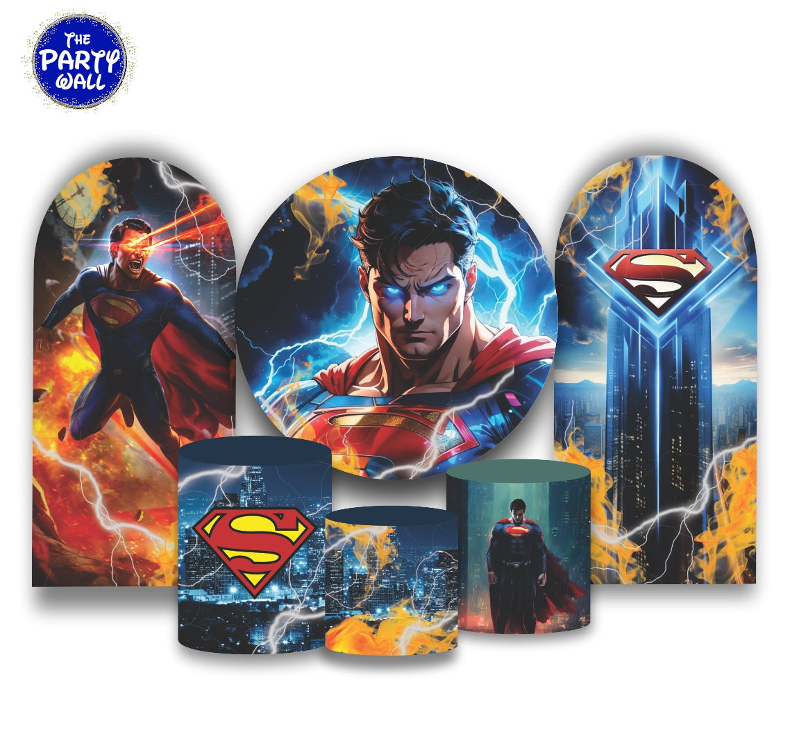 Superman - Fundas para set + 2 complementos