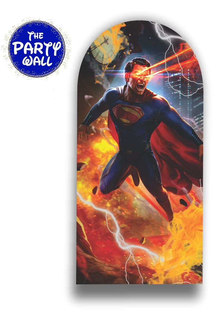 Superman - Funda para mampara de punta redonda