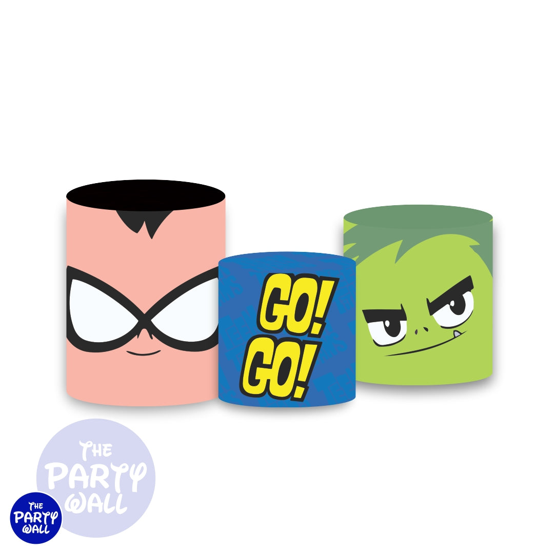 Teens Titans - Fundas para cilindros