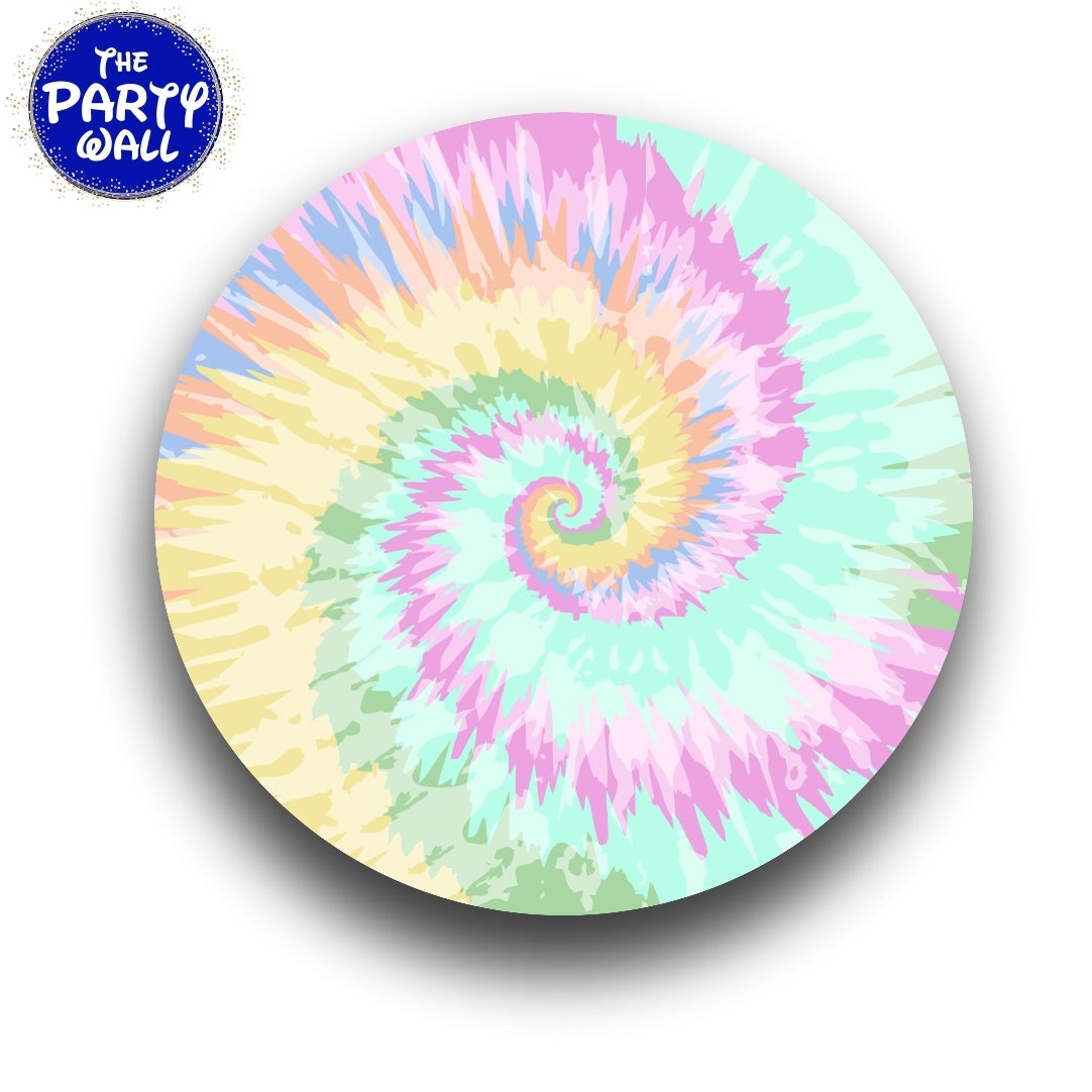 Tie Dye - Funda para mampara circular