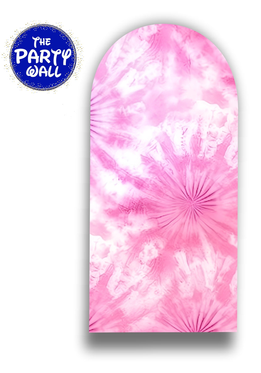 Tie Dye - Funda para mampara de punta redonda