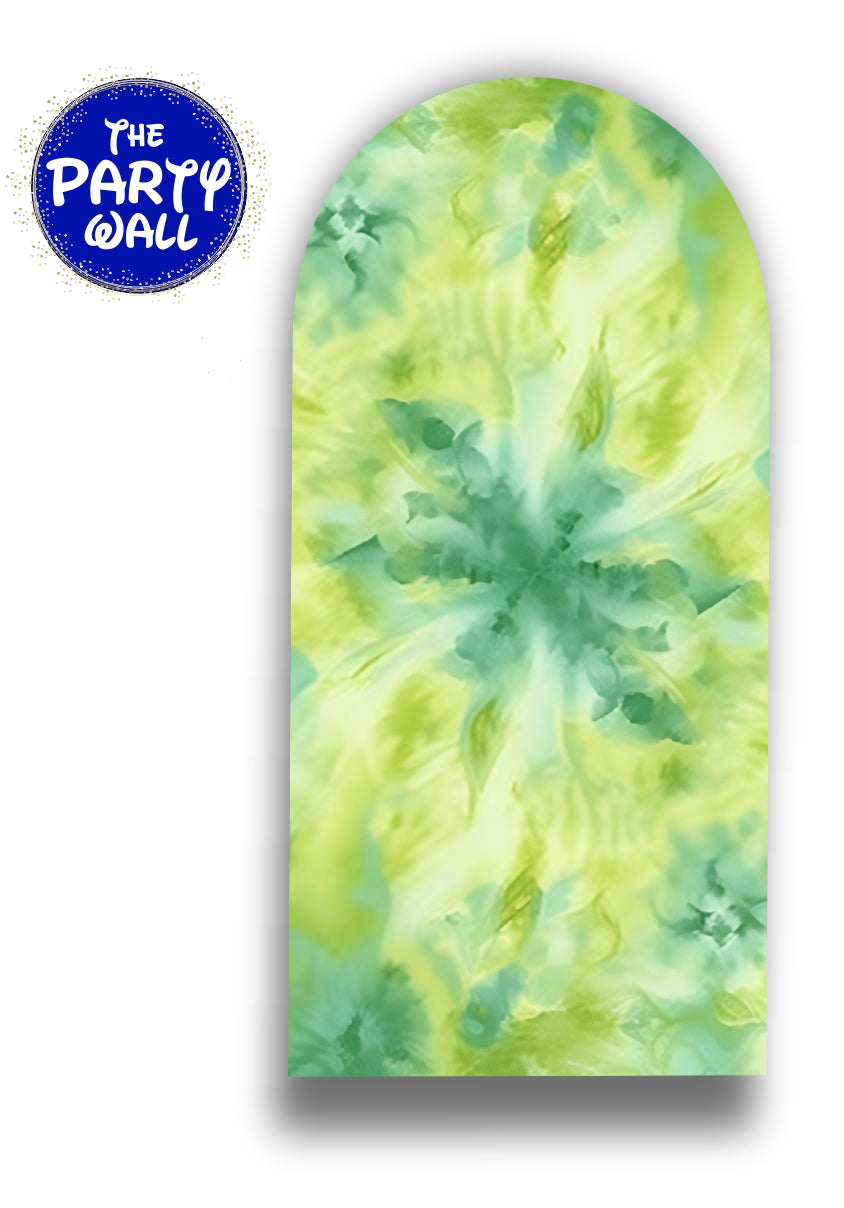 Tie Dye - Funda para mampara de punta redonda