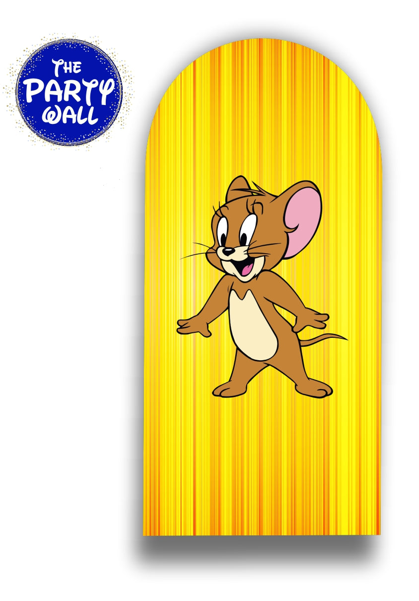 Tom y Jerry - Funda para mampara de punta redonda