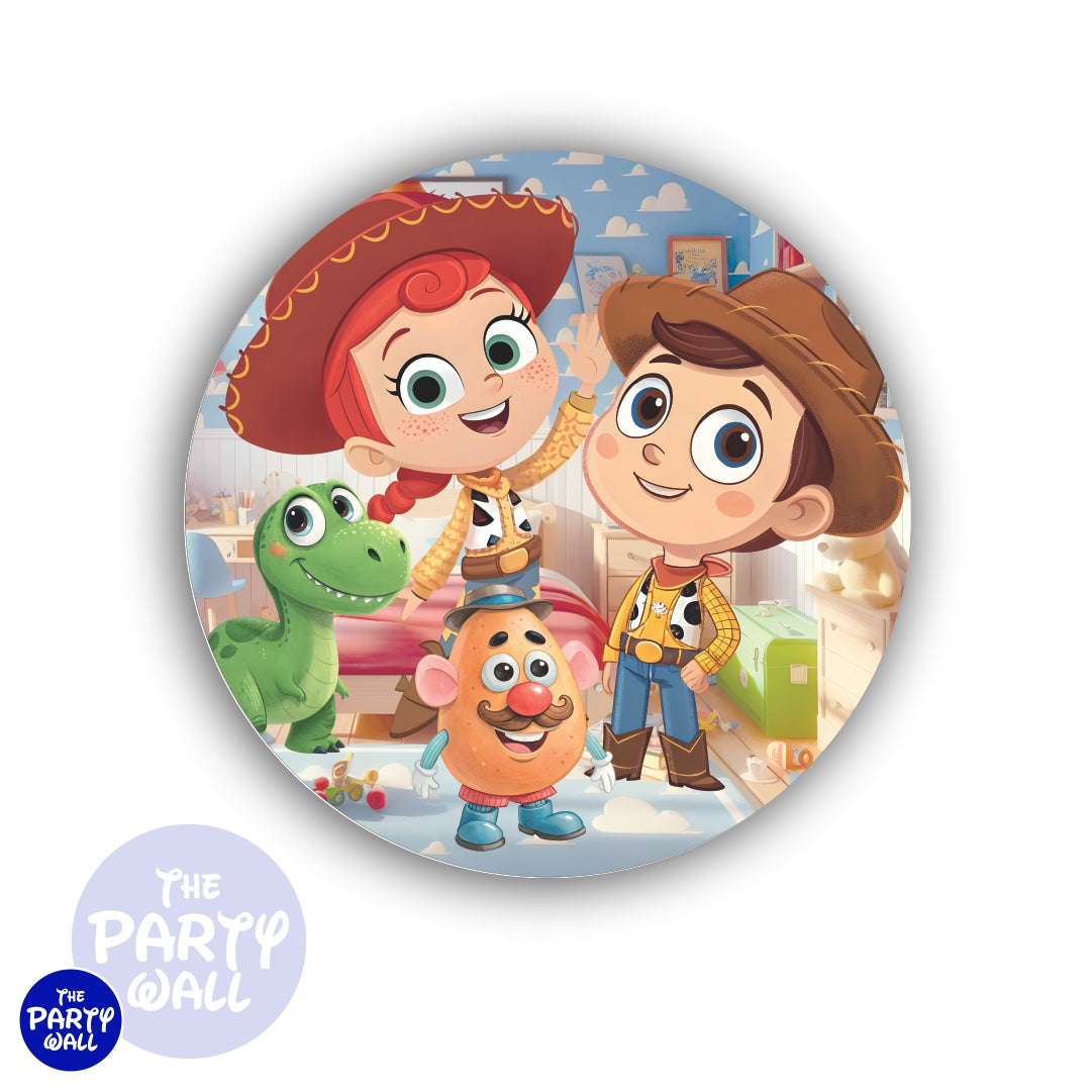 Toy Story - Funda para mampara circular