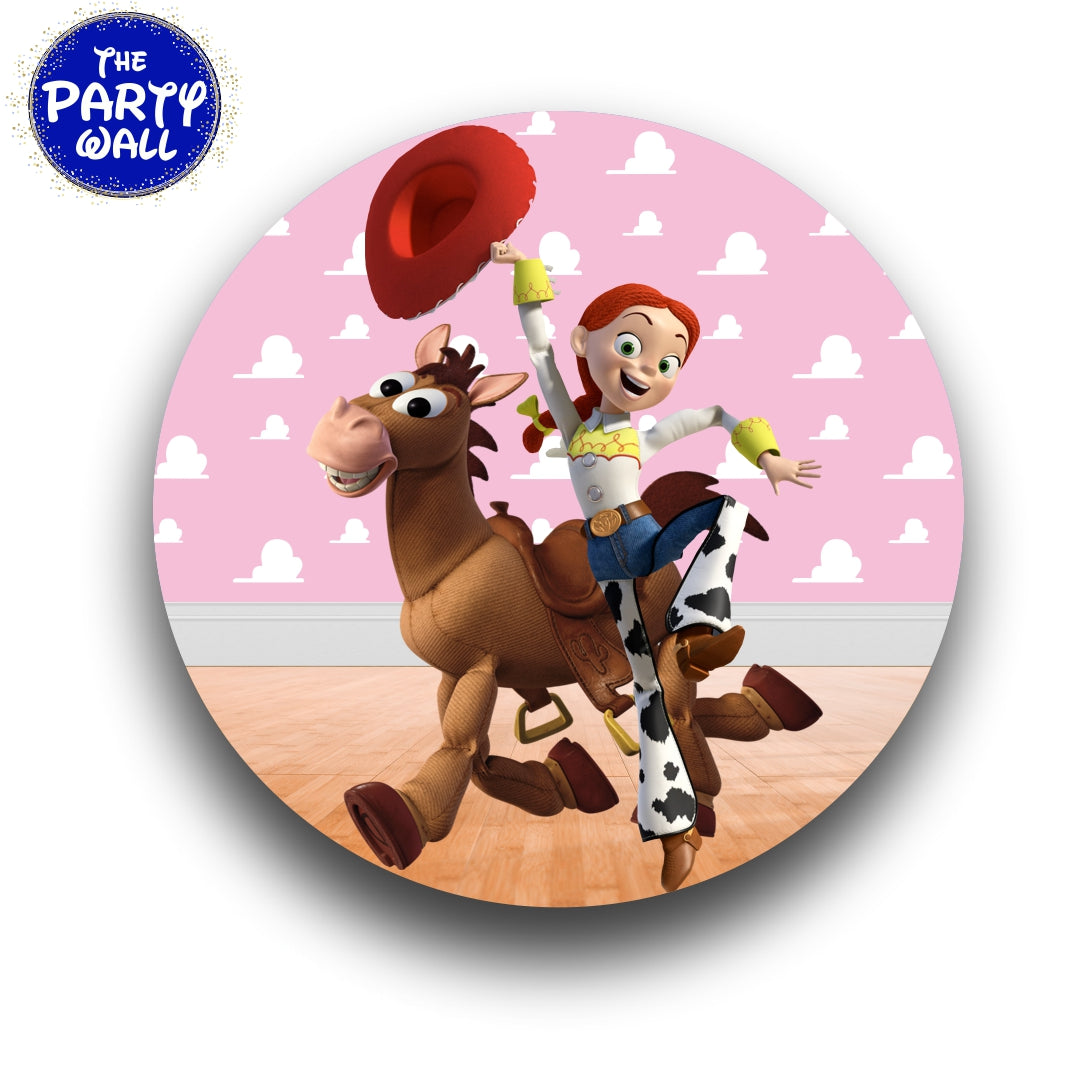 Princesa Peach - Funda para mampara circular – The Party Wall