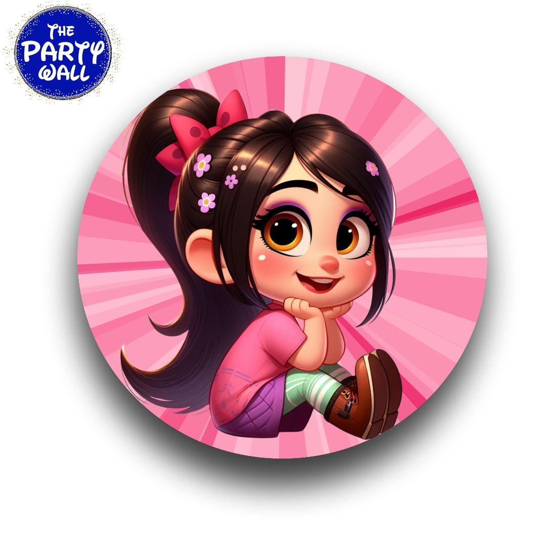 Vanellope - Funda para mampara circular