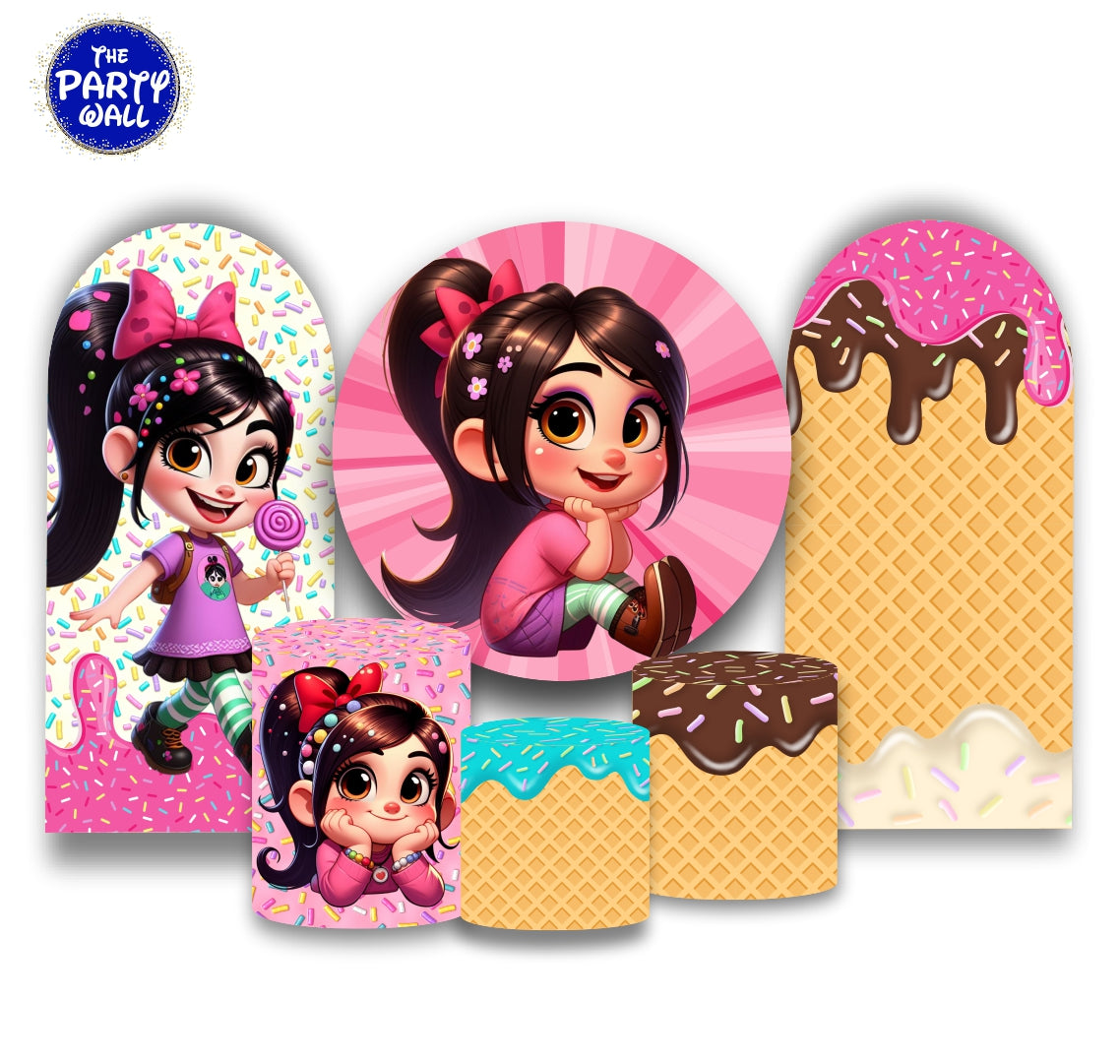 Vanellope - Fundas para set + 2 complementos