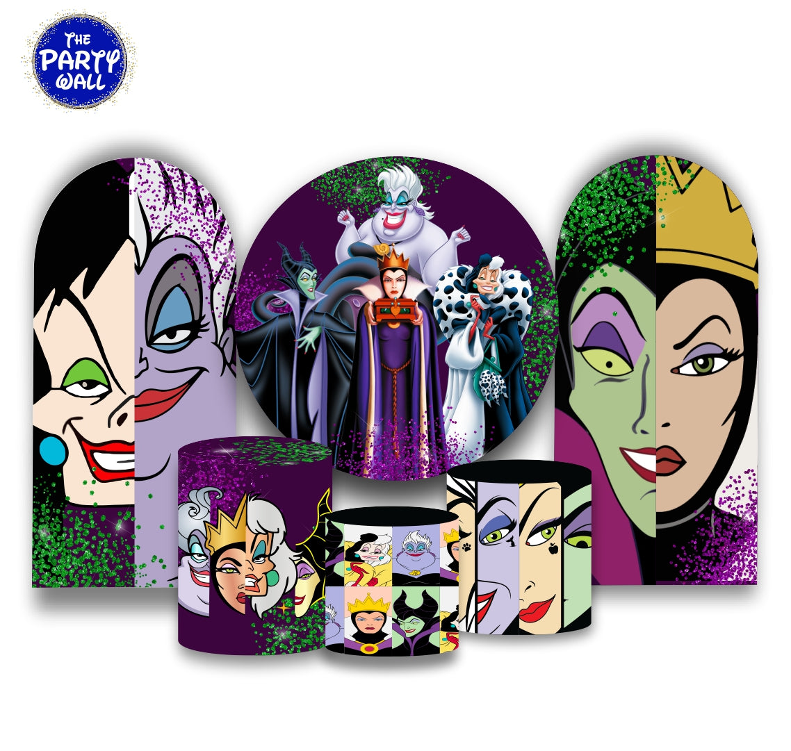 Villanas Disney - Fundas para set + 2 complementos