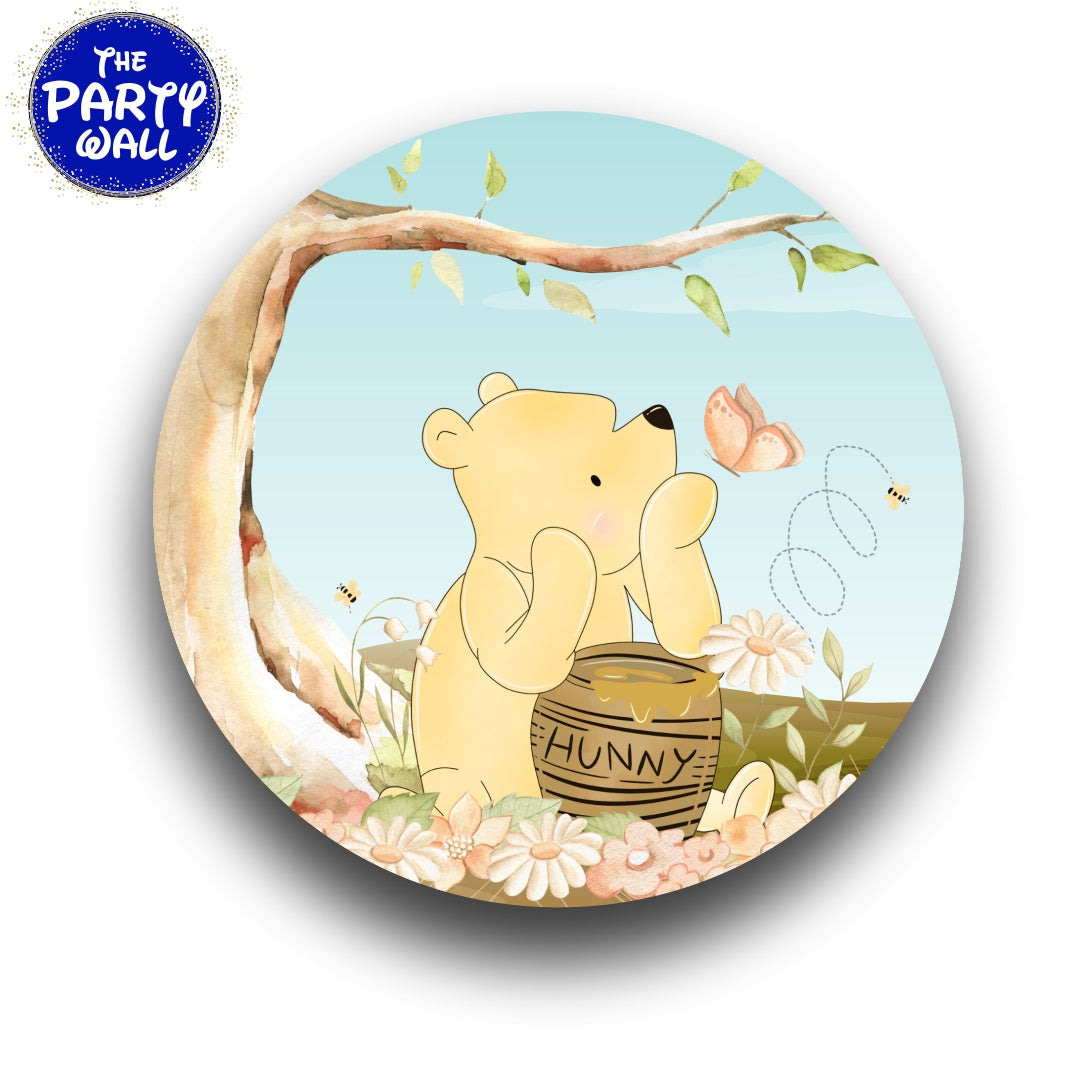 Winnie Pooh - Funda para mampara circular