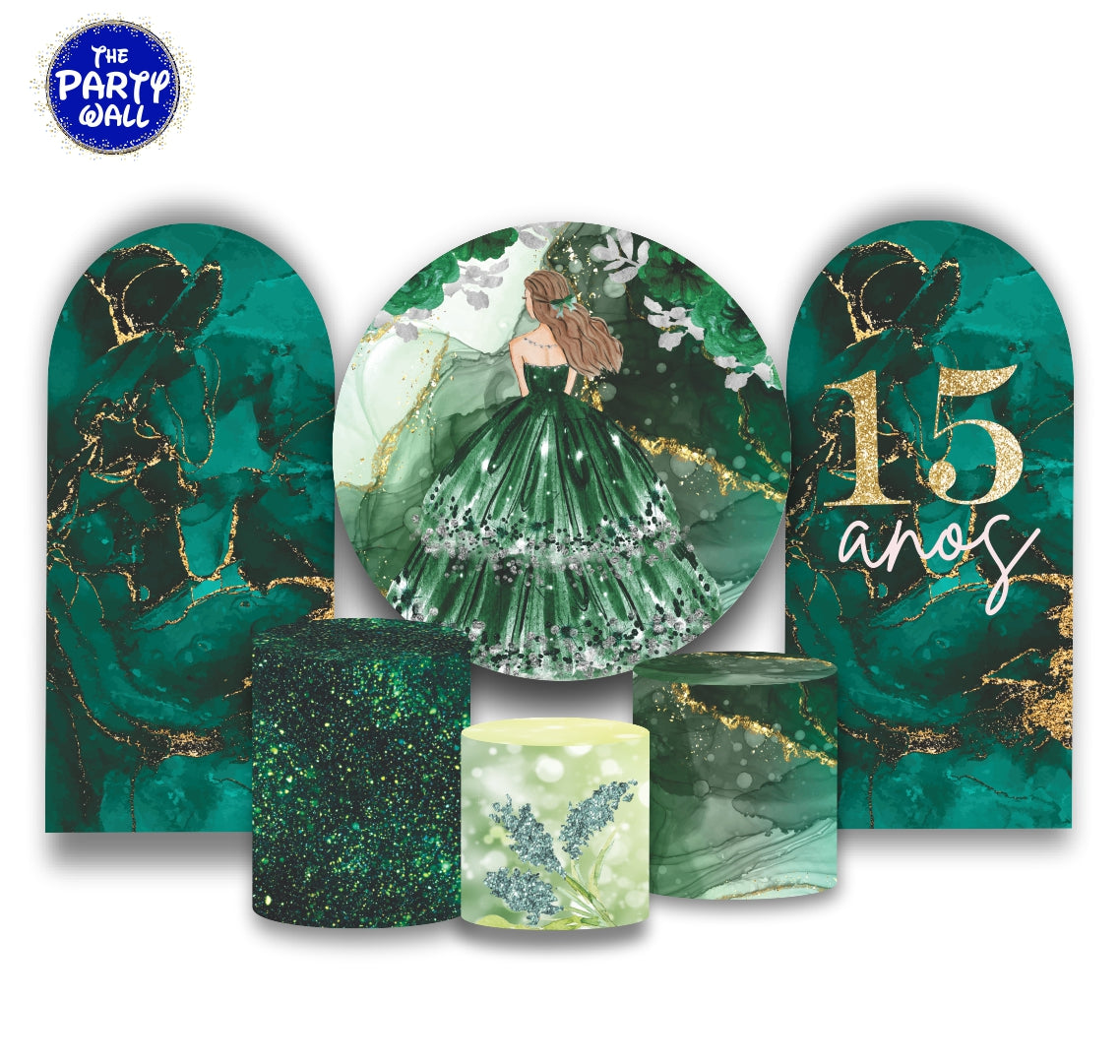 Quince Años - Fundas para set + 2 complementos